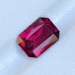 Purplish Red Raspberry Garnet Gemstone