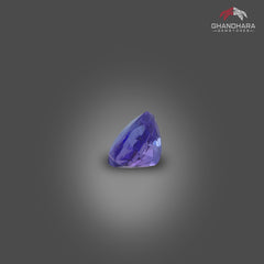 Purplish Blue Tanzanite Heart Shaped