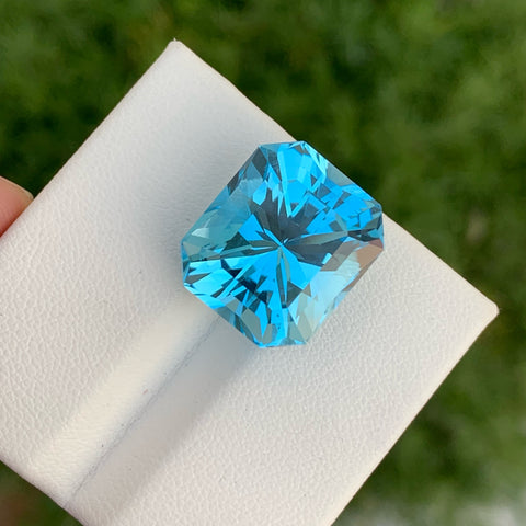 Radiantly Swiss Blue Topaz Gemstone