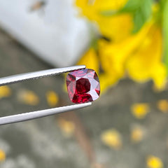 Red Burma Spinel Stone