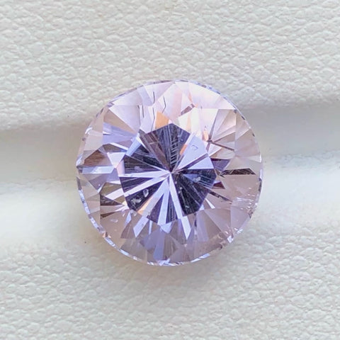 Ring Size Faceted Pink Kunzite Gemstone