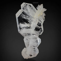 Robust Faden Quartz Crystals Cluster