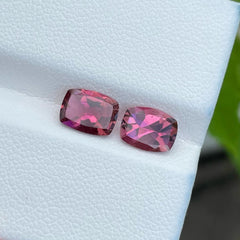 Rose Pink Tourmaline Pair