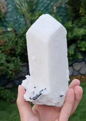 Sculptural And Attractive Piece Of Microcline Feldspar On Cleavelandite With Schorl