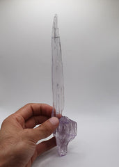 Sculptural and Unusual Crystallography for Pink Kunzite