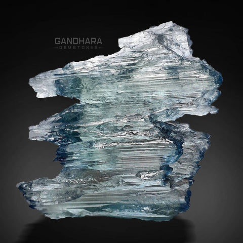 Sharp Edged Gemmy Blue Kunzite Crystal