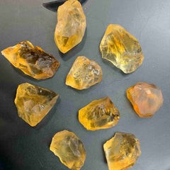 Sheen Golden Citrine Facet Rough Lot