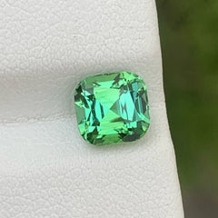 Shiny Natural Green Tourmaline Stone