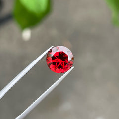 Shiny Natural Red Garnet For Ring