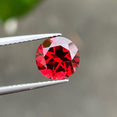 Shiny Natural Red Garnet For Ring