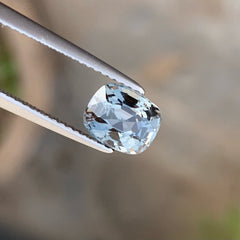 Silver Gray Natural Spinel Gemstone