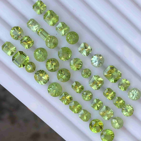 Buy Natural Faceted Peridot Online