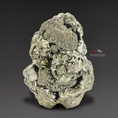 Sparkling Multi Generational Pyrite with Magnificent Metallic Luster