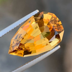 Sparkling Natural Citrine For Pendant