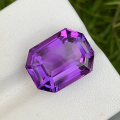 Spectacular Deep Purple Amethyst Stone