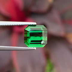 Spectacular Grass Green Tourmaline Stone