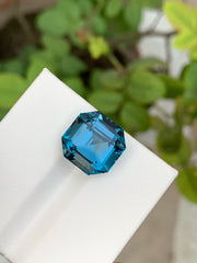 Spectacular Intense London Blue Topaz stone