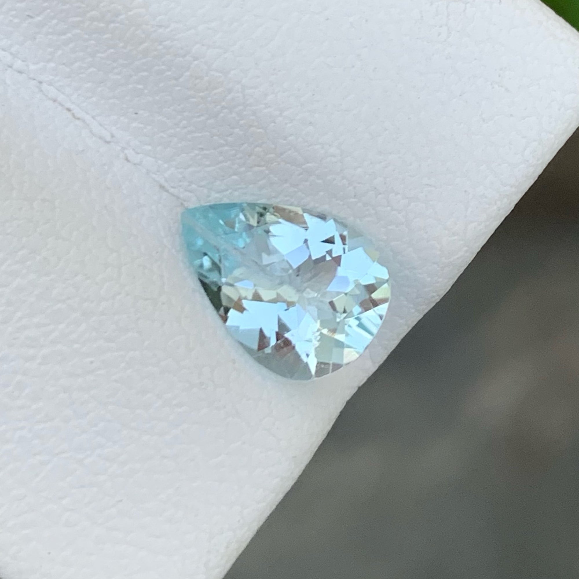 Pear Spectacular Natural Loose Aquamarine Gemstone