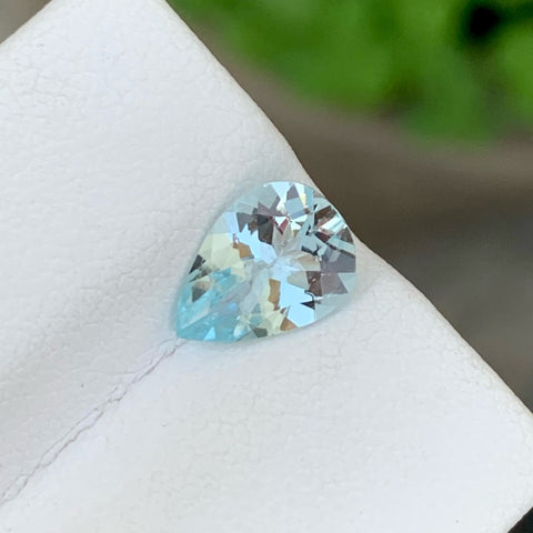 Pear Spectacular Natural Loose Aquamarine Gemstone