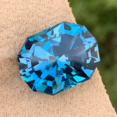 Stunning Deep London Blue Topaz