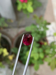 Stunning Deep Red Rubelite Tourmaline Gemstone