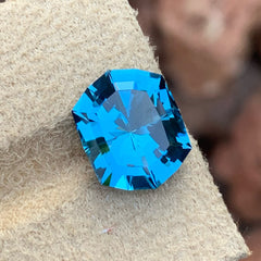 Stunning Natural London Blue Topaz Gemstone