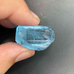 Swiss Blue Topaz Facet Rough