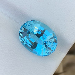 Swiss Blue Topaz For Pendant