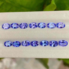 Tanzanite Gemstones Lot - 6.35 carats