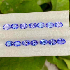 Tanzanite Gemstones Lot - 6.35 carats