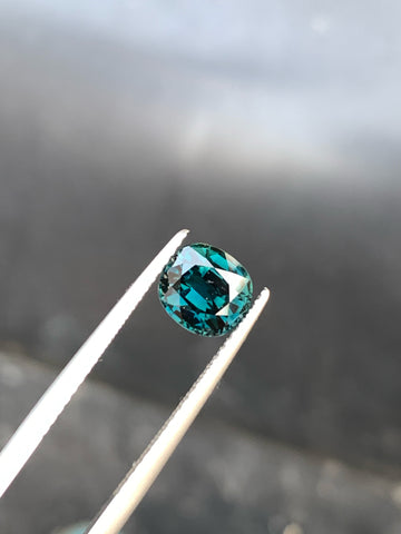 Teal Natural Sapphire Gemstone