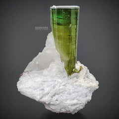 Tourmaline Specimen on Cleavelandite with Tantalite