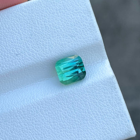 Unique Bicolor Natural Tourmaline Gemstone