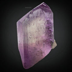 Vibrant Pink Kunzite with Smoky Quartz