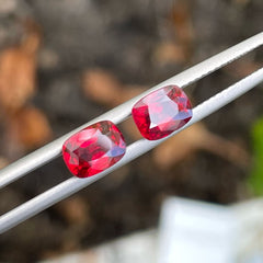 Spinel Gemstone Pair