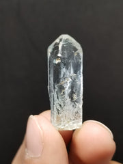 Natural Etched Aquamarine Crystal with Unusual Bullet Termination from Skardu, Gilgit, Pakistan