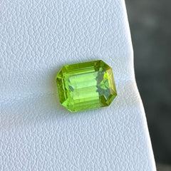 Yellowish Green Peridot For Ring Size Jewelry