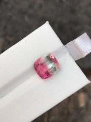 4.90 ct Bicolor Oval Cut Tourmaline for sale