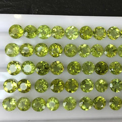 calibrated size peridot