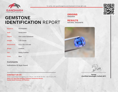 Exceptional Natural Blue Tanzanite Gemstone