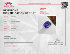 Exceptional Natural Blue Tanzanite Gemstone