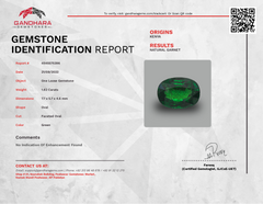 Stunning Deep Green Tsavorite Garnet Gemstone