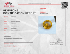 Certified Citrine