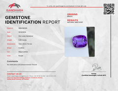 Exceptional Royal Purple Amethyst Stone