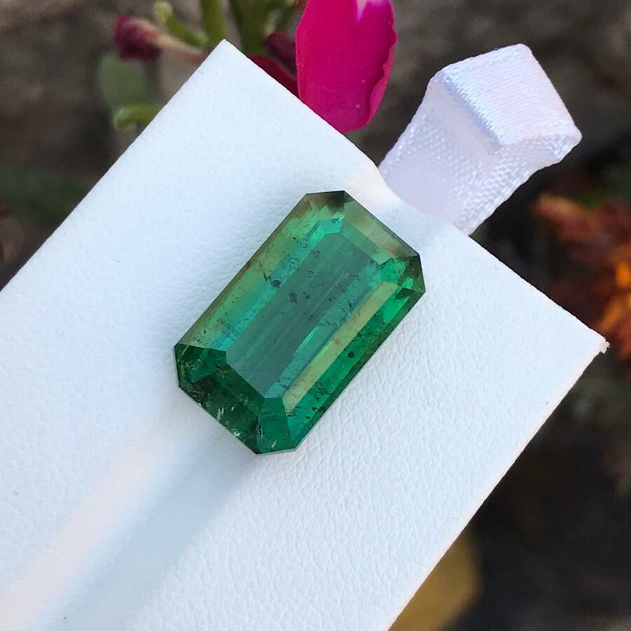 green tourmaline gandhara gems - gandhara gems