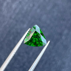 Intense Green Tsavorite Garnet Gemstone