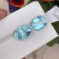 natural blue aquamarine