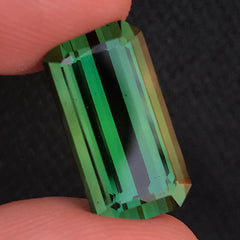 8.10 ct Natural green chrome Tourmaline gem