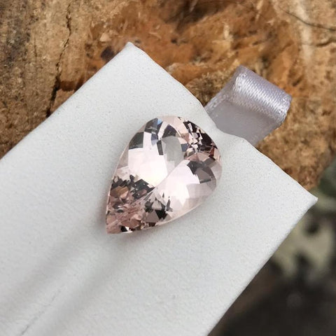 natural pink morganite - gandhara gems