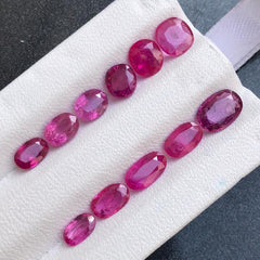 natural pinkish ruby - gandhara gems